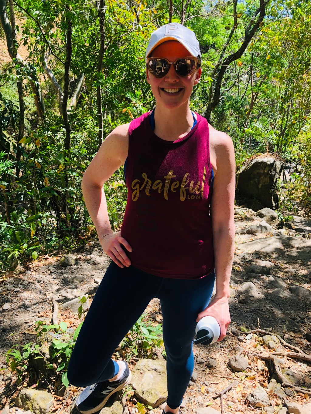 While Practicing Yoga