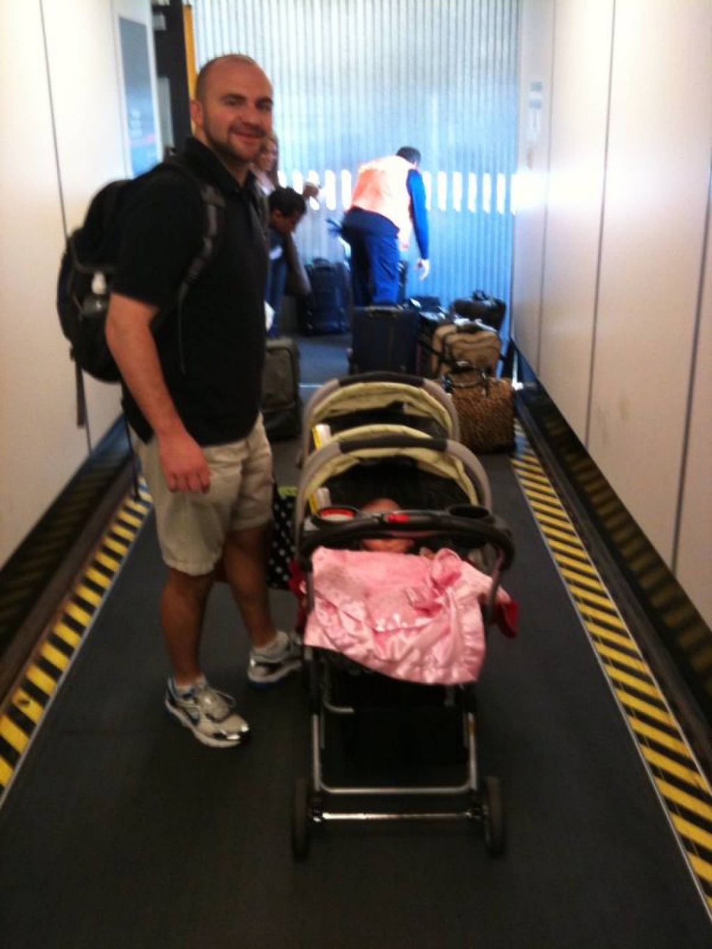 While Traveling With Twins